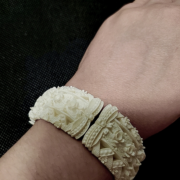 1950's Celluloid Bracelet, Vintage Bracelet - Picture 8 of 10